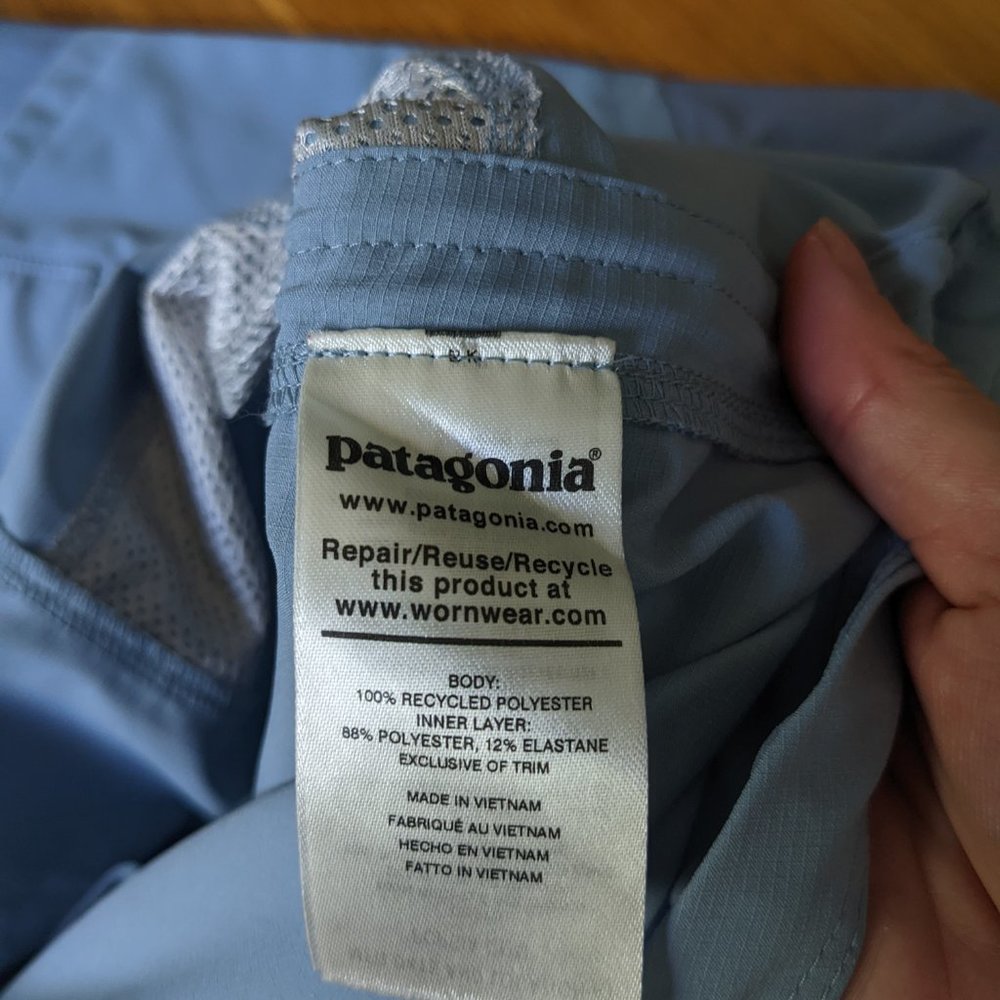 Patagonia | Tech Skort in Berlin Blue  Size M - Picture 9 of 14
